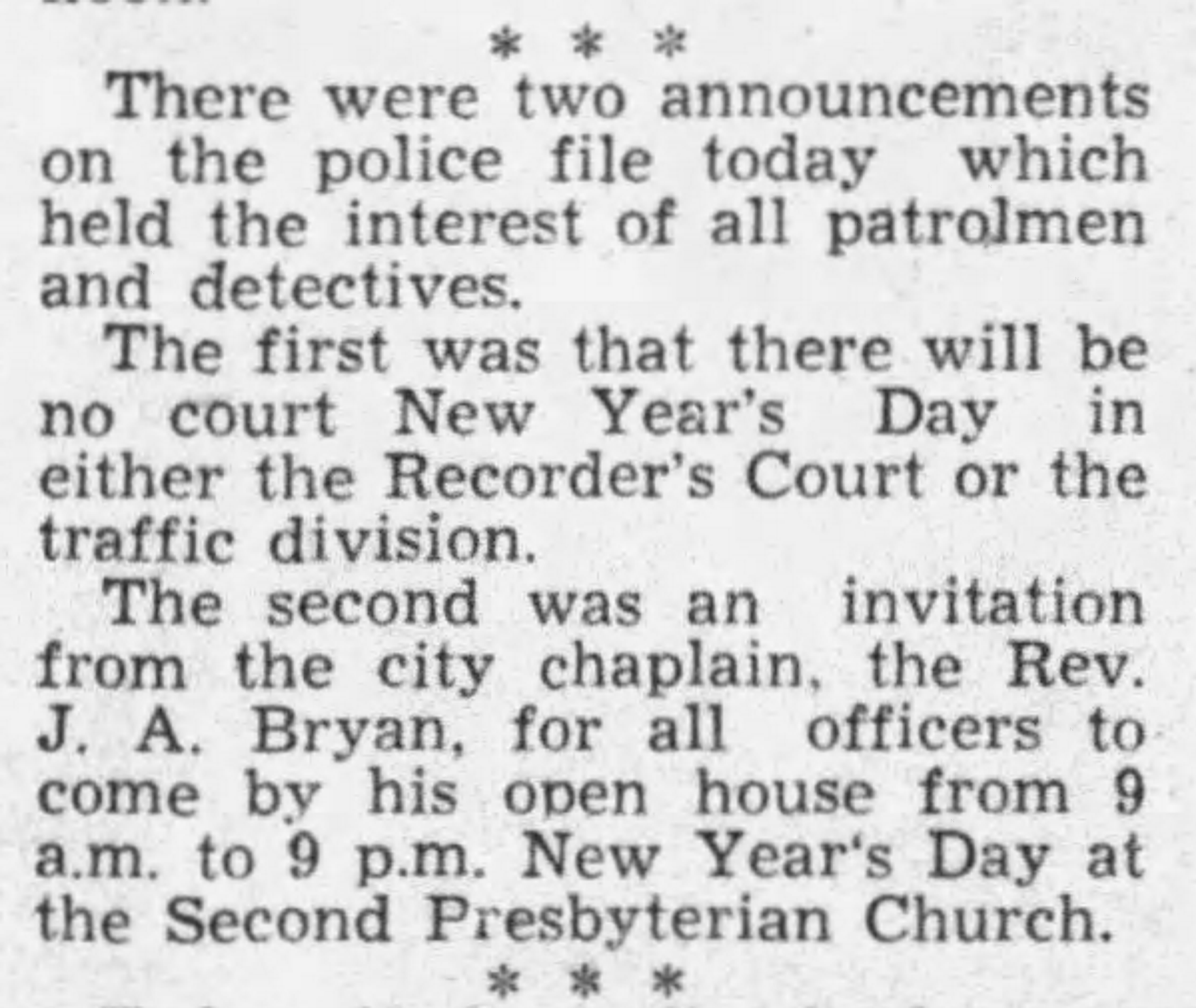 Police invited to Open House